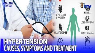 Hypertension Causes Symptoms And Treatment  HEALTHY LIVING [upl. by Ellingston]