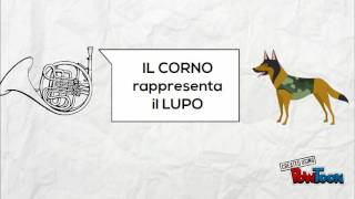 Gli strumenti musicali di Pierino e il lupo [upl. by Menendez]