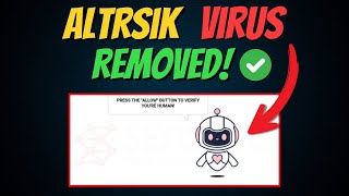 How to Remove Altrsik VirusComplete removal Guide [upl. by Zabrine]