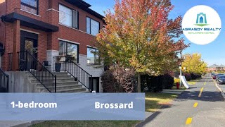 6145 Lancaster in Brossard  Spacious 1bedroom Condo  35 a louer VIRTUAL VISIT [upl. by Tnomed]