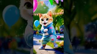 Cute cat dancingप्यारी बिल्ली का डांसquot [upl. by Altaf165]