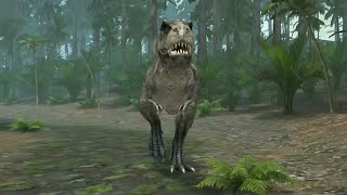 Tyrannosaurus Rex tyrant lizard  USA Animation [upl. by Eak]