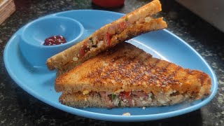 How to make Feta Cheese SandwichFeta cheese sandwich Breakfast Recipe [upl. by Oppen374]