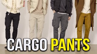 My 7 Favorite Cargo Pants amp How to Style Them  Men’s Outfit Inspiration [upl. by Ycul433]