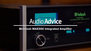 McIntosh MA5300 Integrated Amp Review [upl. by Lleinad]