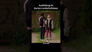 Emma und Umut gehen die Grundlagen des Garten Landschaftsbaus durch shorts fyp ausbildung [upl. by Vrablik804]