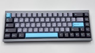 Tofu65 20 with Sarokeys BCP PC plate and GMK keycaps typing [upl. by Ashok586]