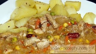 Vepřové mexické soté  videorecept [upl. by Aicekal330]