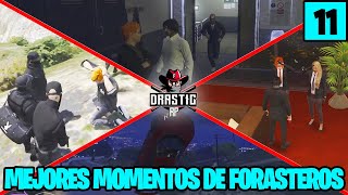 MEJORES MOMENTOS DE FORASTEROS RP😂 11  GTA V ROLEPLAY [upl. by Rellia104]