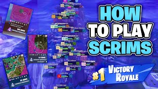 How To Play SCRIMS in Fortnite Chapter 5 Season 3 [upl. by Norej272]