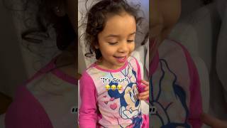 Her Reaction After Eating Sour Blueberries TOO FUNNY 😂 shorts [upl. by Nalrah]