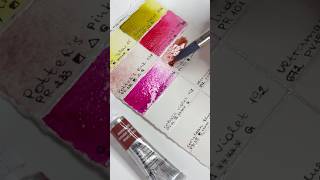 Winsor amp Newton watercolor swatching [upl. by Ettevey317]