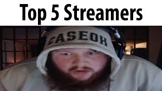 top 5 streamers [upl. by Aneret]