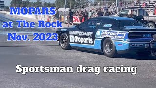 MOPARS at the Rock 2023 drag racing [upl. by Aihtekal353]