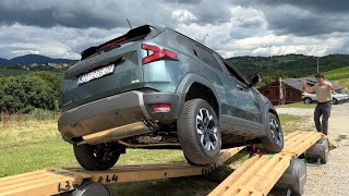 DACIA DUSTER 4X4 2024  impressive OFFROAD driving amp DRIFTING [upl. by Zetrac]