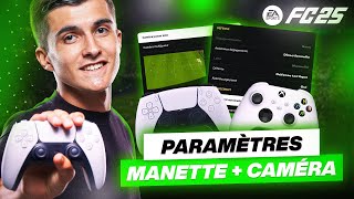 LES MEILLEURS PARAMÈTRES MANETTE amp CAMÉRAS SUR FC 25 [upl. by Nahamas]