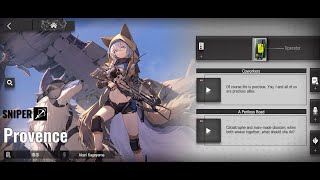 Arknights  Operator Records  Provence  Part 2 [upl. by Tegan704]