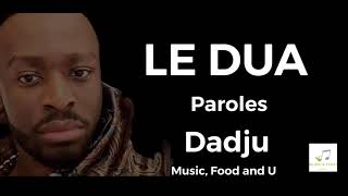 Dadju  Le Dua ParolesLyrics vidéo piano remix [upl. by Socrates]