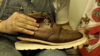 Red Wing Chukka Boot Resole 20 [upl. by Mayberry]