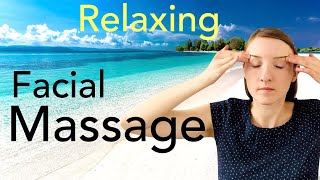 FACIAL MASSAGE Relaxing Bells Palsy Stretching Relaxation Techniques for your face [upl. by Sueahccaz]