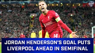 Jordan Hendersons Second Half Goal Breaks Deadlock with Villarreal  UCL SF CBS Sports Golazo [upl. by Beckie]