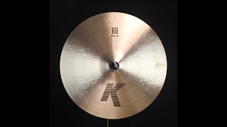 Zildjian 20quot K Ride  2329g [upl. by Eelyrag]