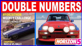 Forza Horizon 5 DOUBLE NUMBERS Forzathon Weekly Challenge Earn 10 Ultimate Wreckage skills [upl. by Resaec]