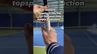 Tennis grips explained in 30 seconds tennis tennisplayer tenniscoach tennistips tennislife [upl. by Hseham]