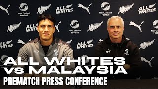 Marko Stamenić amp Darren Bazeley  All Whites vs Malaysia Prematch Press Conference [upl. by Romy]