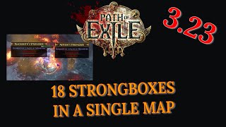 POE 323  More than 18 Strongboxes in a single map for free  Alluring Ambush Challenge [upl. by Annoval]