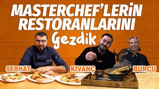 Kıvanç ile Serhat ve Burcu’nun Restoranlarını Gezdik 🍕 🍣 [upl. by Enayd]