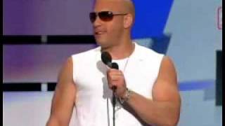 Vin Diesel presenta a Don Omar Premios Billboard 2009 [upl. by Crofoot]