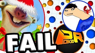 EL MAYOR FAIL DE MI VIDA XD  AGARIO [upl. by Anaujat478]