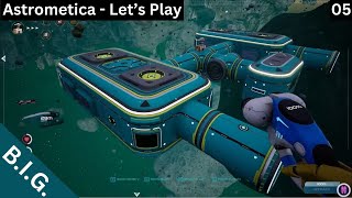 Astrometica  Lets play  Building my perfect setup base  Ep 05 [upl. by Anoirb619]