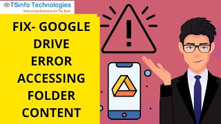 Fix Accessing Folder content Error in Drive [upl. by Aker811]