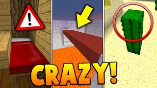 7 CRAZY GLITCHES in Minecraft [upl. by Nnaeiluj]