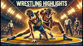 Top Moments from Hartland vs Brandon amp Kearsley Wrestling [upl. by Schindler]