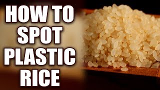 Plastic Rice  How to differentiate with real rice easy DIY  Oneindia News [upl. by Emelyne]