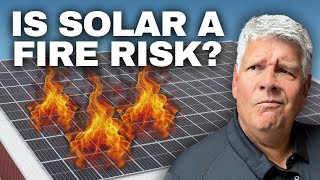 Should You Worry About Solar Panels Catching Fire Heres the Truth [upl. by Aniras]