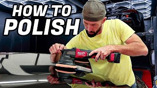 How To Polish A Car For Beginners At Home  Remove Swirls and Scratches  Ceramic Coat [upl. by Lipfert848]