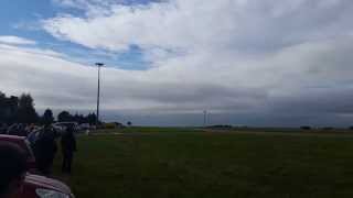 Avro Vulcan XH558 at RAF Scampton 250914  great howl [upl. by Dugald]