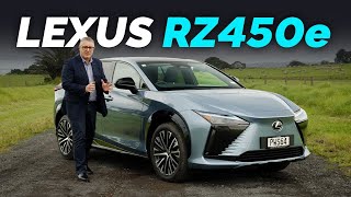 2023 Lexus RZ 450e Review  Luxury Goes Electric [upl. by Mallen]