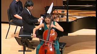 Stravinsky Suite Italienne  Meta Weiss cello Luis Ortiz piano [upl. by Nosnar]