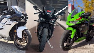 VOOM 500SR vs KOVE 450RR vs ZX4RR 0100150kmh accelerationsound [upl. by Ryley]