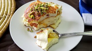 Kazandibi Turkish Carmalized Pudding كازانديبي [upl. by Gratiana]