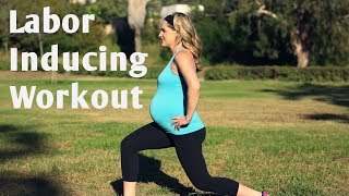 10 Minute Labor Inducing Workout Exercises to Prepare Your Body For Labor amp Delivery [upl. by Marita898]