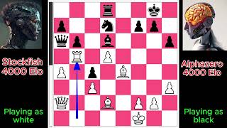 Mighty Stockfish vs AlphaZero chess game 12 [upl. by Milli]