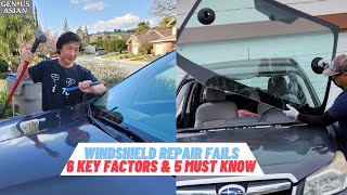 CrackedChipped Windshield Repair vs Replace 6 Key Factors [upl. by Ackerley]