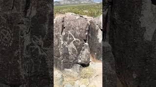 Petroglyph site Southwest New Mexicosee descriptionhistoryhikingnewtravelyoutubesubscribe [upl. by Arima]