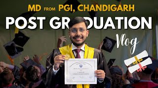 I got MD Radiology degree from PGI Chandigarh Gold medal in Radiology  mini vlog [upl. by Anileuqcaj]